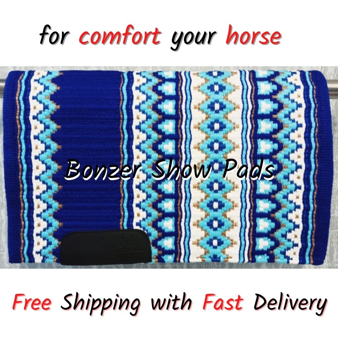 Western Show Pad Show Saddle Pad Horse Show Saddle Pads Hunter Etsy UK
