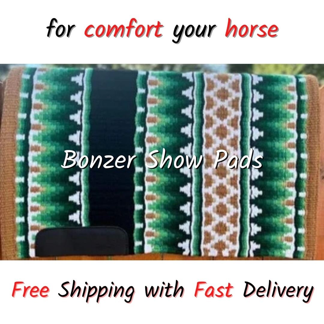 Premium Equestrian Elegance Handcrafted Western Show Pad for