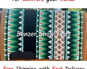Western Show Pad custom saddle pad Western Saddle Pad Saddle blanket horse pad horse riding pad Showmanship Horsemanship