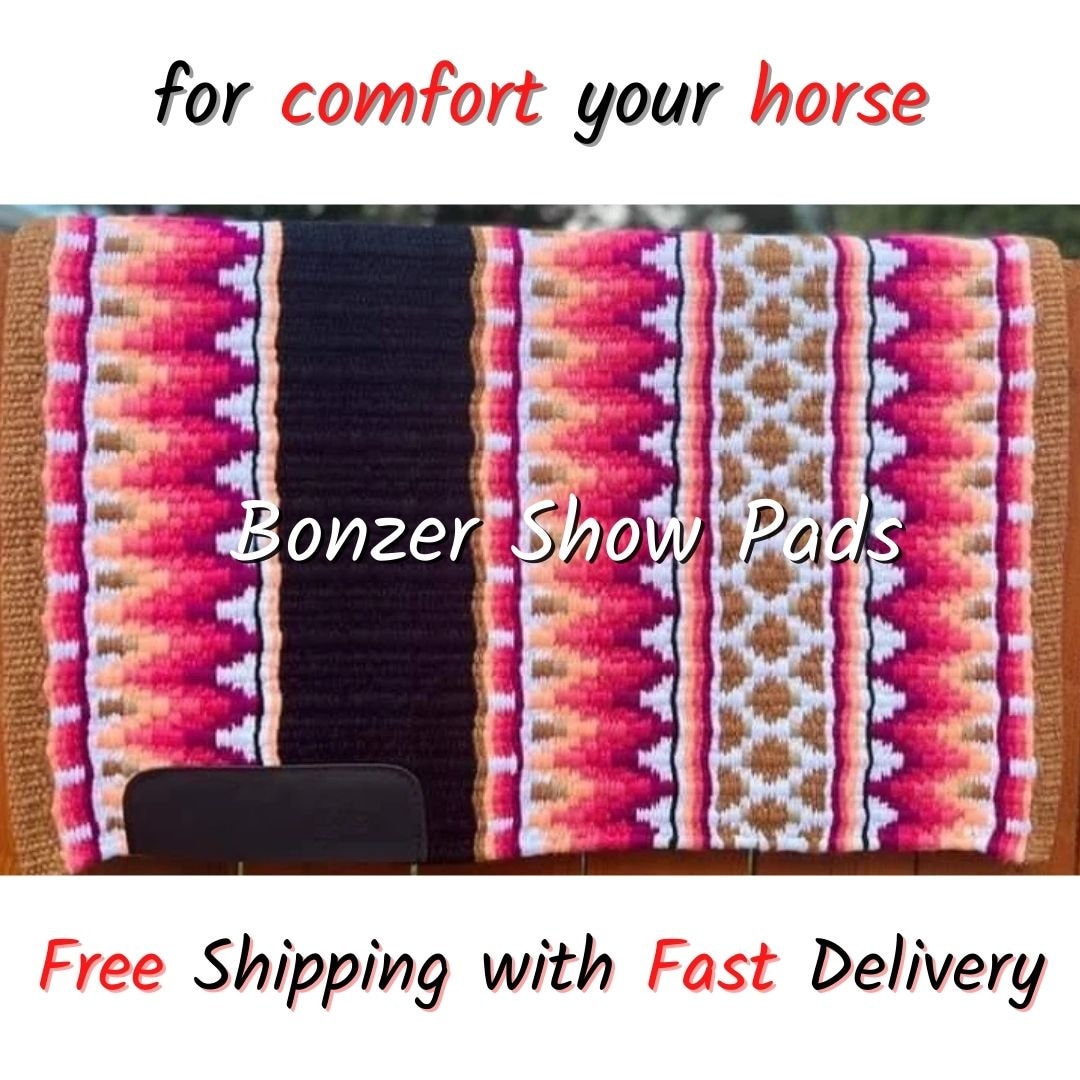 Western Show Pad Show Saddle Pad Horse Show Saddle Pads Hunter Show
