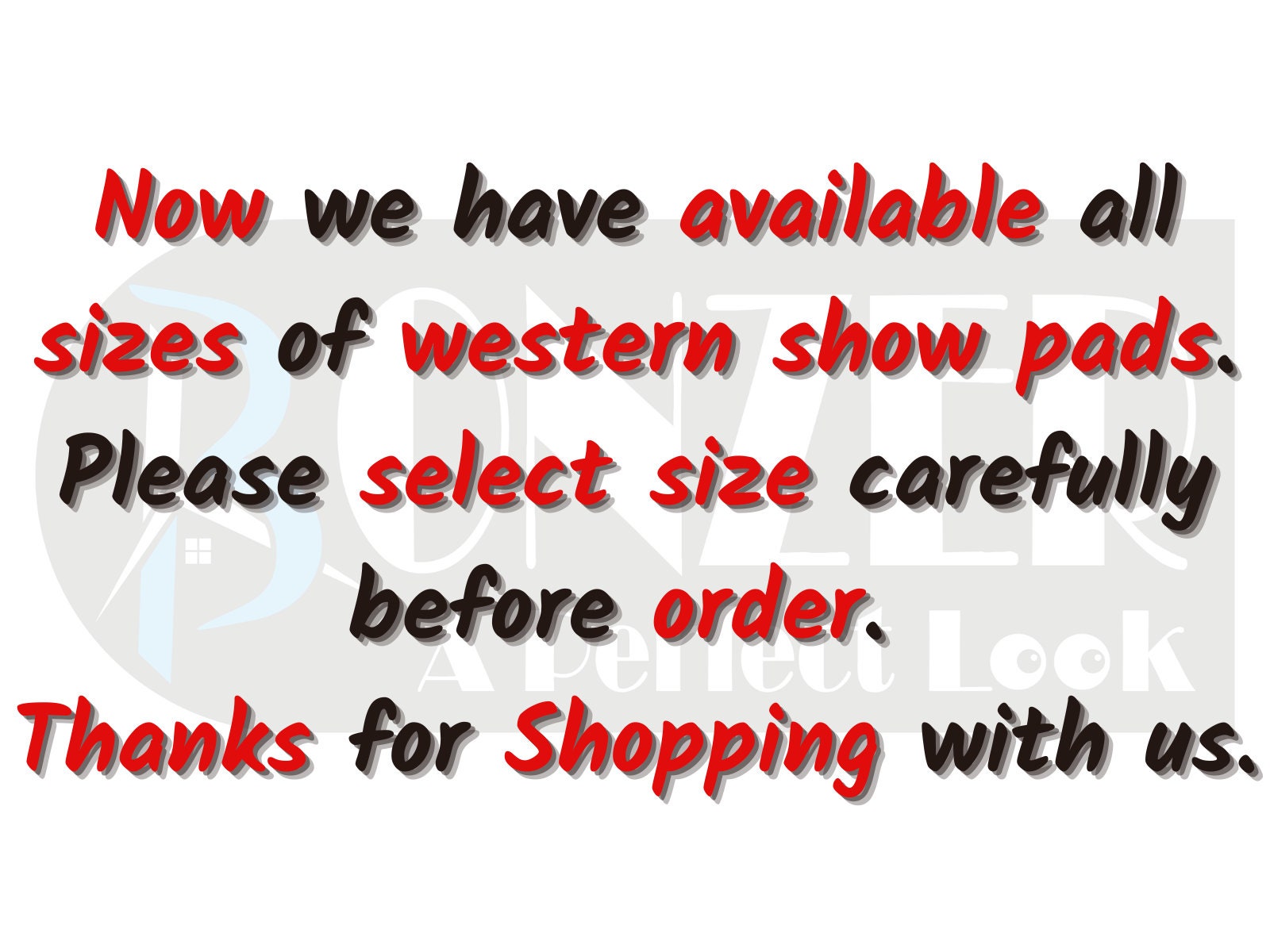 Western Show Pad Show Saddle Pad Horse Show Saddle Pads Hunter Show