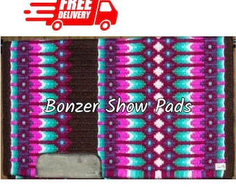 Horse Show Pads and Western Saddle Blankets for Horse Riding & Gifts