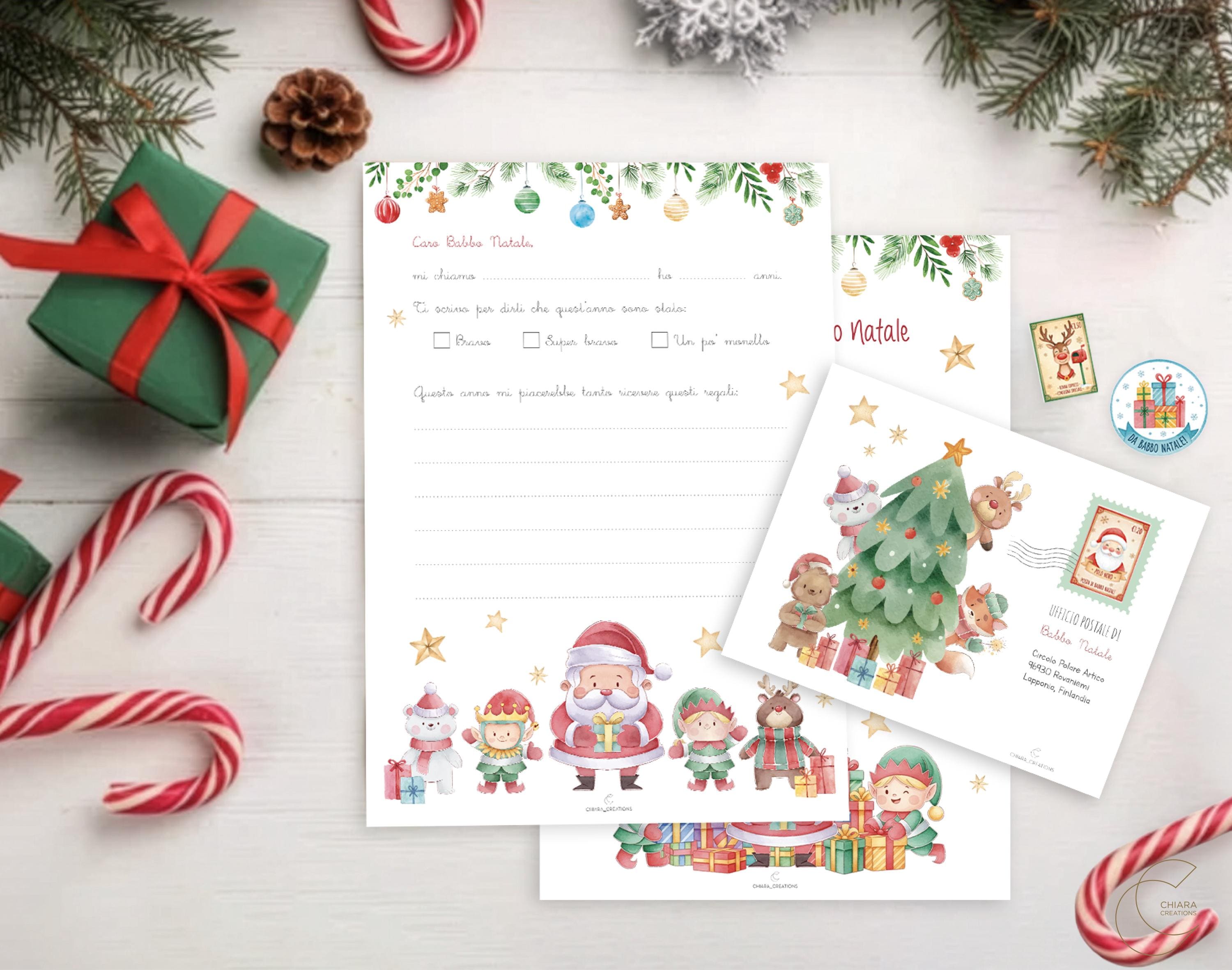 Biglietto Di Natale Con Lettera Di Babbo Natale – Regal Publishing, 20x15 Cm, Con Busta, Design UK