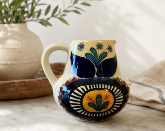 Vintage Royal Copenhagen Fajance Milchkännchen, Marianne Johnson Design, Danish Modern Pottery, Mid Century Skandinavisches Dekor