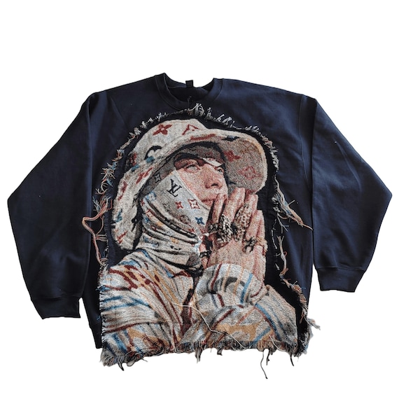 Billie Tapestry Hoodie sweater crewneck, Y2k hoodie, concert hoodie, gifts for her