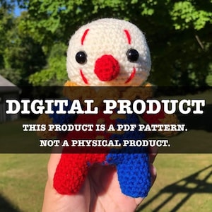 Cutesy the Clown Crochet Pattern