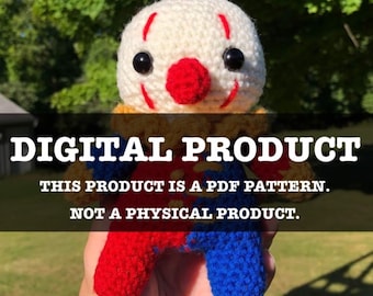 Cutesy the Clown Crochet Pattern