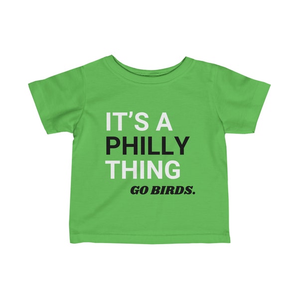 Custom Baby Eagles Short Sleeve Tee, Kelly Green, Eagles Short sleeve Onesie, Philadelphia Eagles, Philadelphia name and number, Fly Eagles