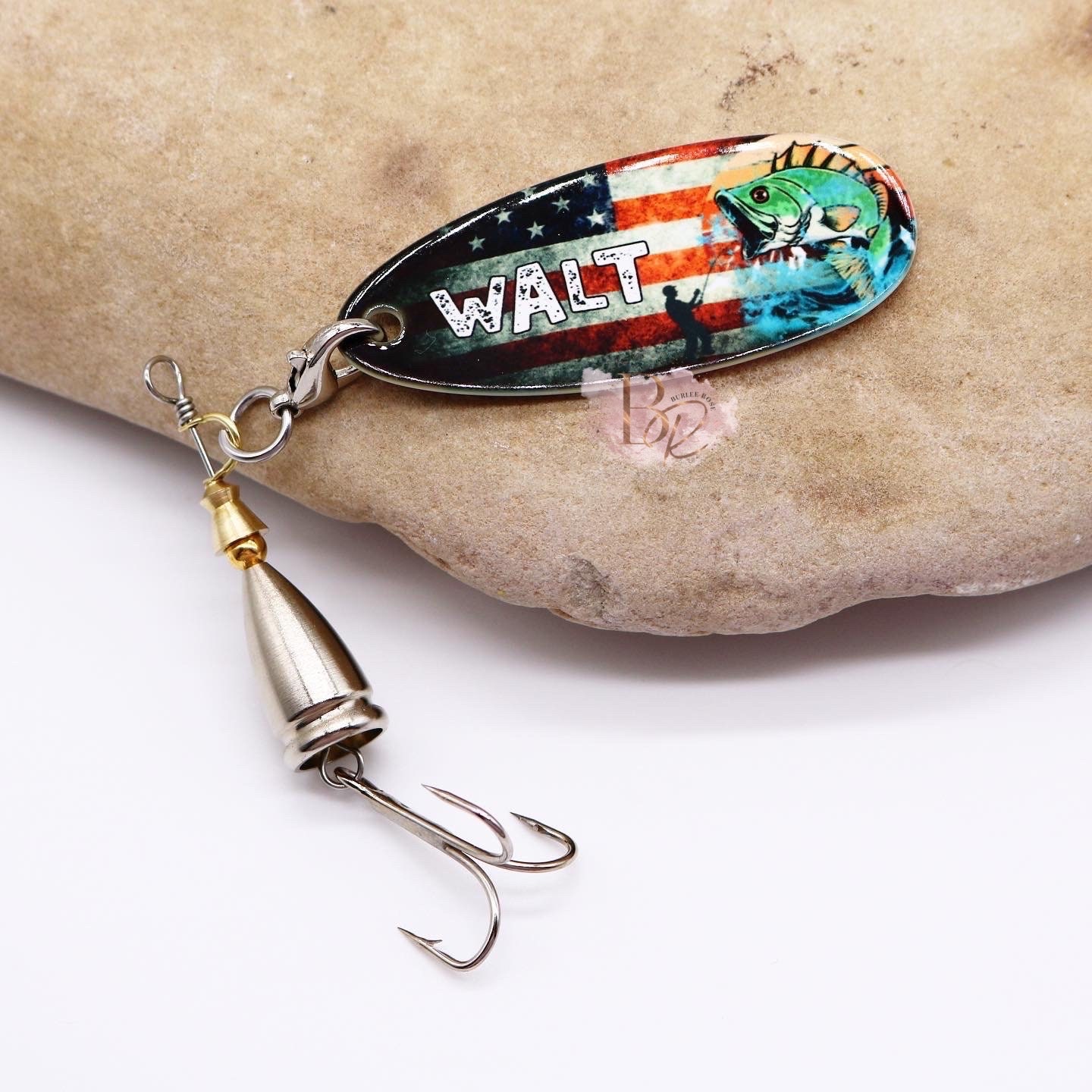 Personalized Name Fishing Lure Fishing Gifts For Men Dad Gift Fathers Day  Gift From Daughter Dad Birthday Gift Fisherman Lure Gift