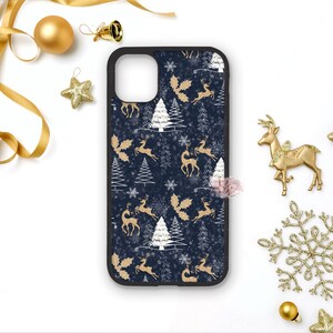 Christmas Reindeer Phone Case iPhone Case Samsung Case Gifts For Women Cute Christmas Phone Case Gift For Her Christmas Phone Case