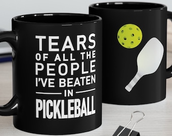 Pickleball mug, Pickleball gift for Mom Pickleball gift for Dad, Pickleball gifts for Women, Pickleball gifts for men, Pickleball Trophy Mug