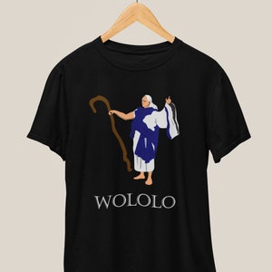 Chemise de prêtre Wololo Age of Empires, t-shirt de moine Age of Empires, produits dérivés AOE
