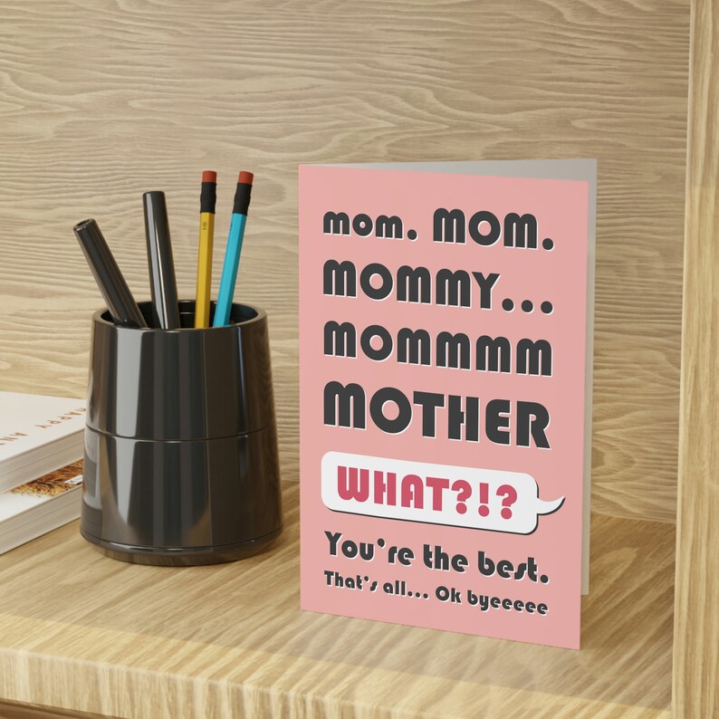Beautiful Annoying Mothers Day Card Photo Concept Beautiful Annoying Mothers Day Card Photo Concept