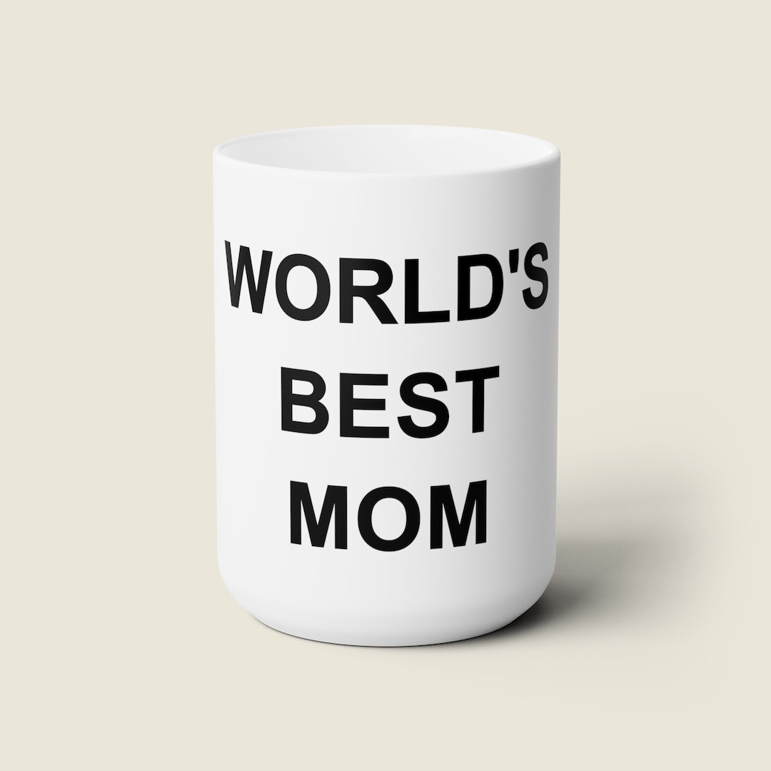World's Best Mom Mug Office Gift Mothers Day the Office Inspired Mug