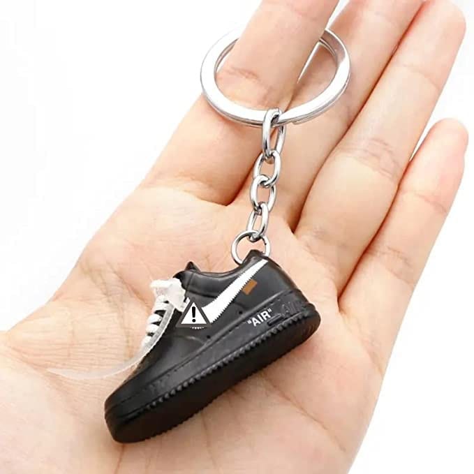 Sneaker Keychain 3D AJ1 X OW X LV Limited Edition