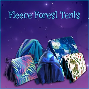 Fleece Forest Tent for Guinea Pigs and other small pets