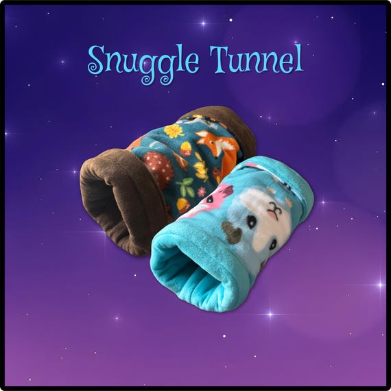 Snuggle Tunnel cage accessory for guinea pigs and other small pets