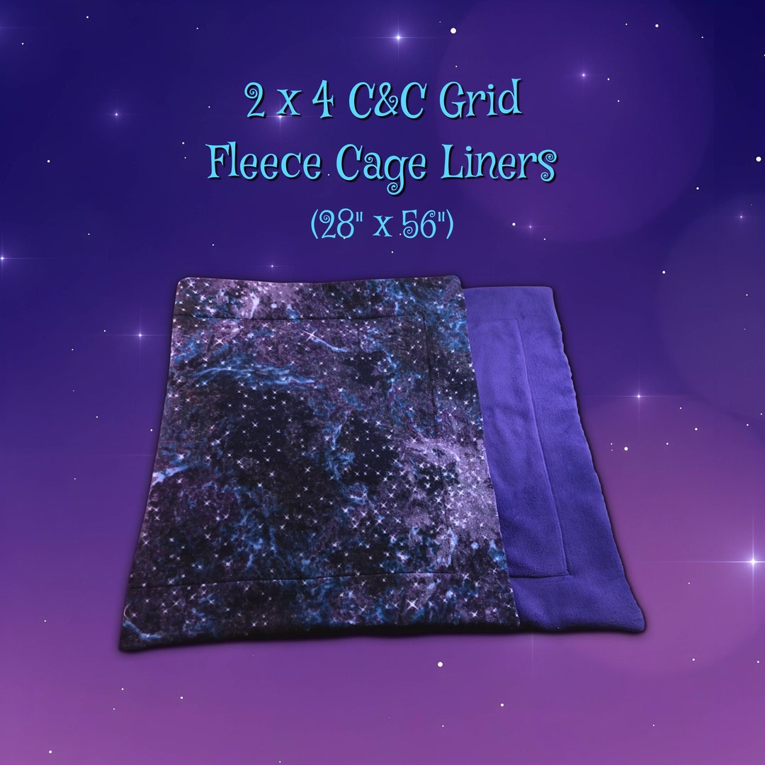 2x4 C&C Fleece Cage Liner 28x56 Etsy