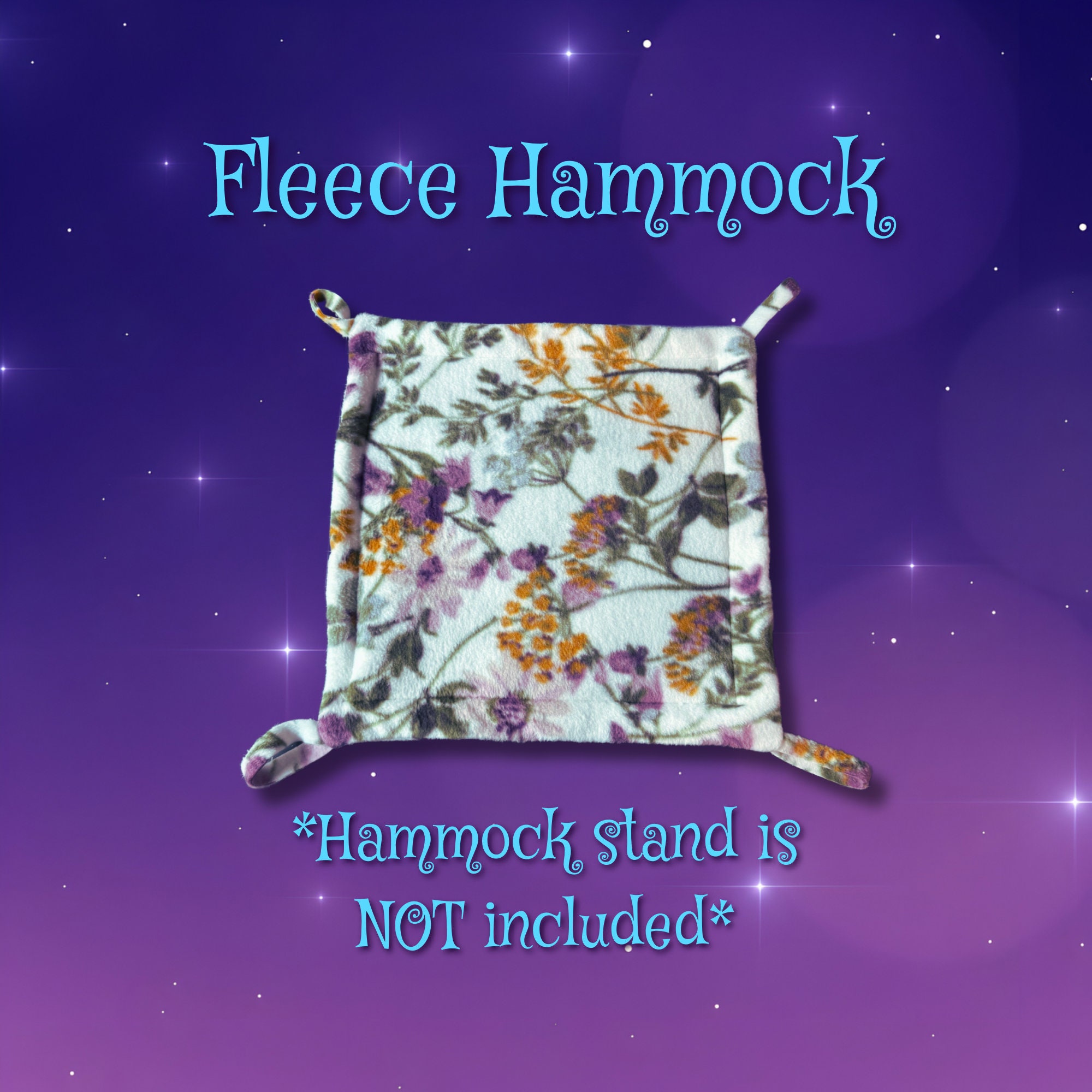thumbnail image 2 of Large Fleece/Mushroom Print Hammock For Ferret Nation & Critter Nation Cages 2 of 11