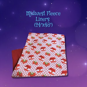 24&quot;x48&quot; Midwest Fleece Cage Liner -  for Guinea Pigs and other Small Pets