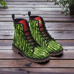 Toxic slime combat boots cheap