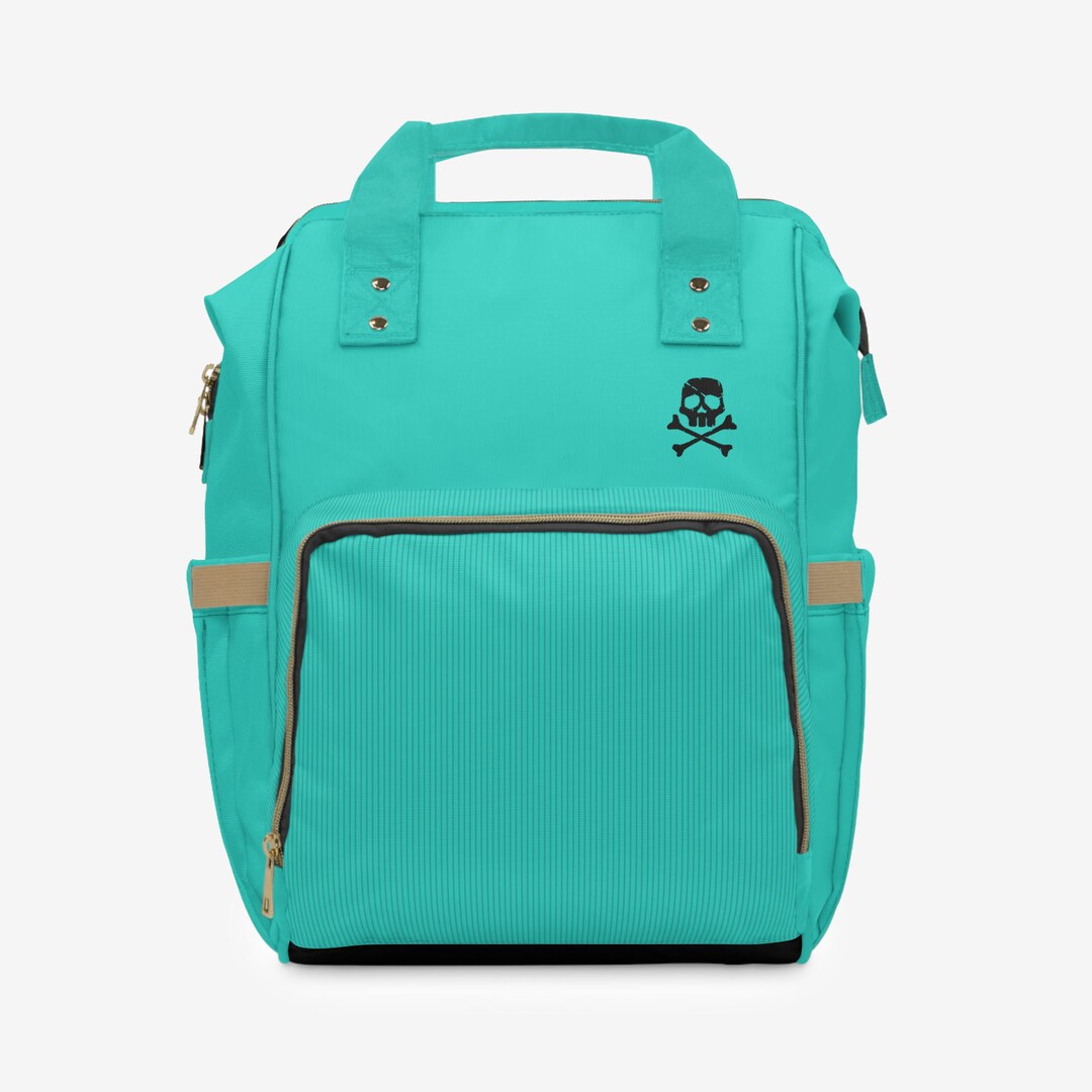 Classic Turquoise / Multipurpose Diaper Bag Backpack / Etsy