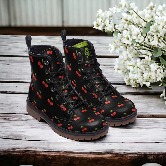 Dark Red Cherry Goth, Goblincore, Woodland, Witchcore, Faecore