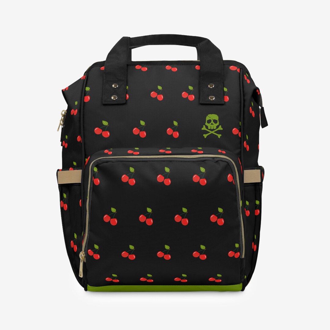 Cherry / Multipurpose Diaper Bag Backpack / Insulated Travel Etsy