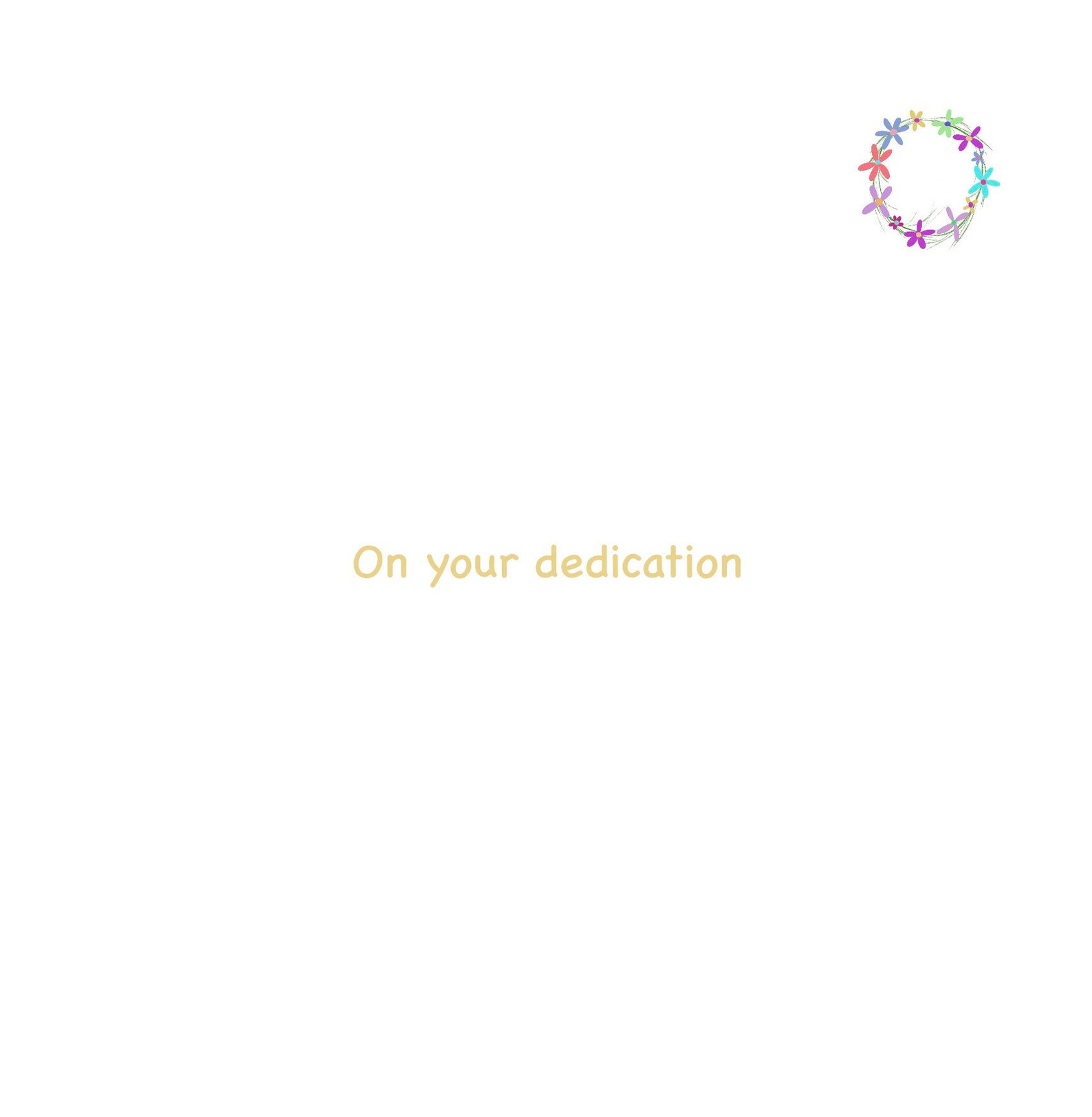 Baby Dedication Card - Etsy