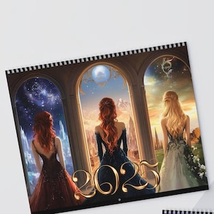 Velaris Night Court 2025 Calendar: ACOTAR AI Art