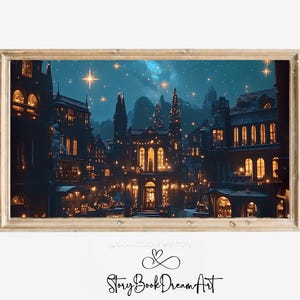 Velaris River House Print: ACOTAR Night Court, City of Starlight (Digital Download)