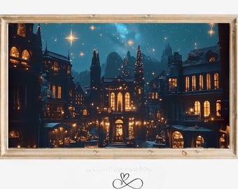 Velaris River House Print: ACOTAR Night Court, City of Starlight (Digital Download)