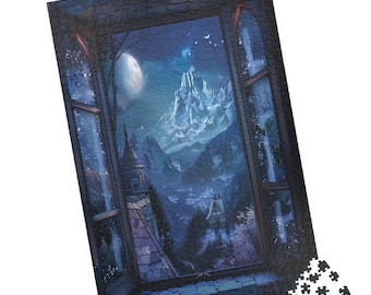 Colección de rompecabezas de fantasía encantada: un regalo místico para amantes de la lectura
