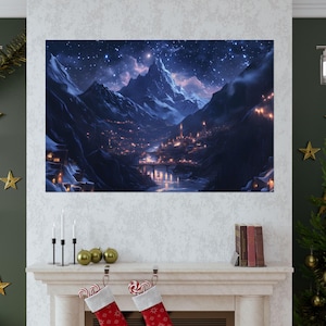 Velaris City of Starlight Poster: ACOTAR Booktok Wall Art