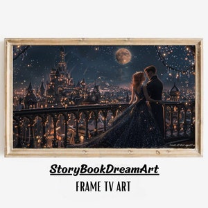 Feyre & Rhysand Velaris Frame TV Art: ACOTAR Night Court (Digital Download)