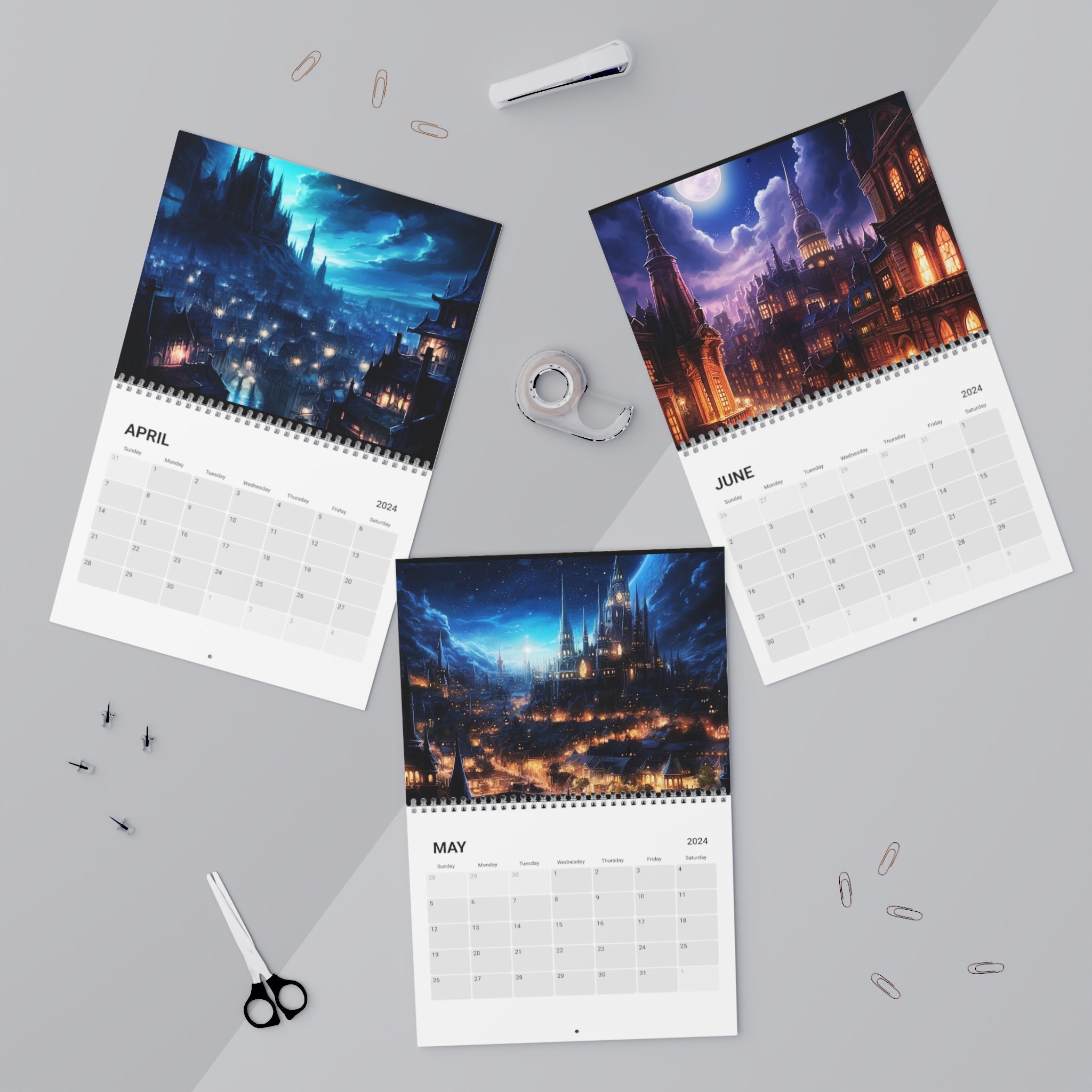 ACOTAR 2024 Calendar A Court of Thorns and Roses Booktok Art Print