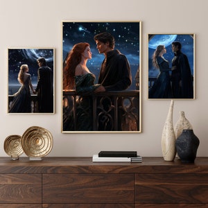 Stampa Starfall Velaris: ACOTAR Night Court Art (download digitale)
