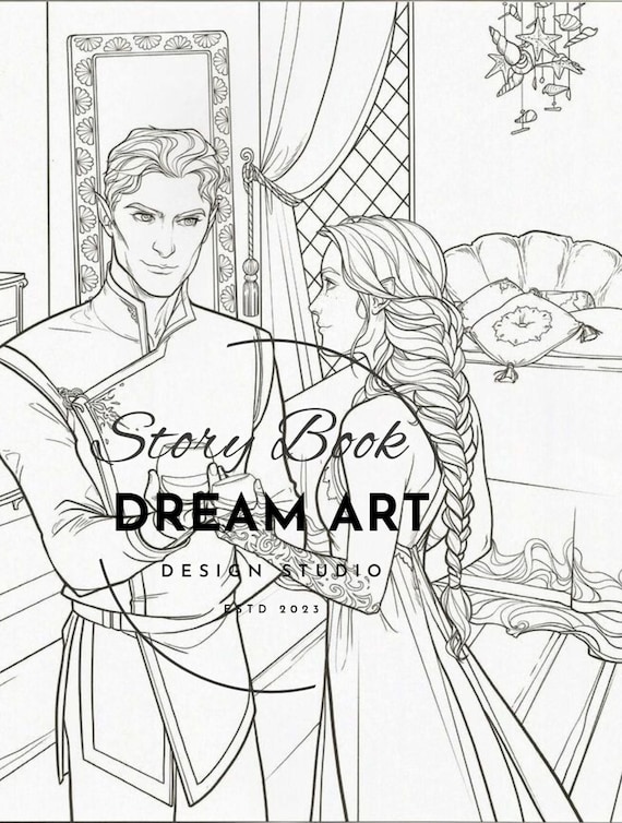 ACOTAR Coloringbook Velaris Coloring Book Sjmmerch Digitalcoloring Coloring  Book S Coloringpage Colors Coloringpages SJM 