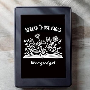 Smut Readers Kindle-omslag: Rolig bokälskare låsskärm (digital nedladdning)