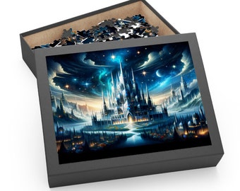 Velaris Night Court Jigsaw Puzzle: ACOTAR Book Lover Gift