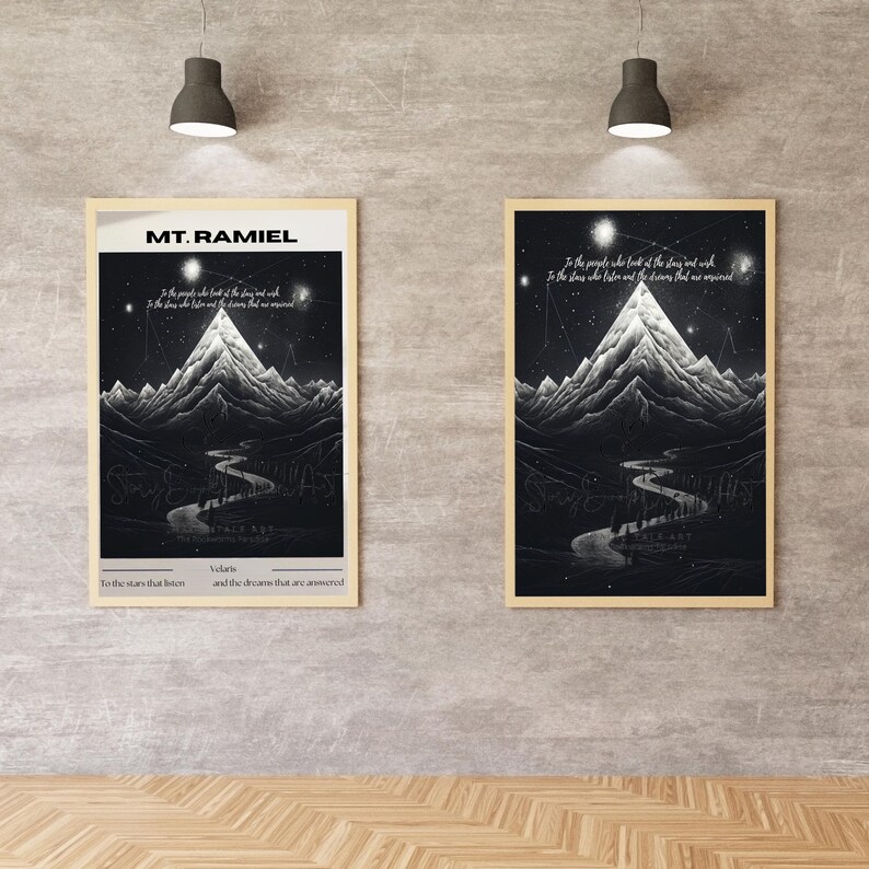 Velaris Ramiel Poster Print: ACOTAR Night Court Art (digital Download ...
