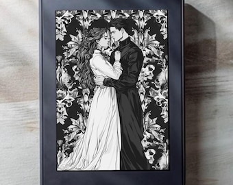 ACOTAR Nesta Cassian Kindle Cover: Velaris Night Court (Digital Download)