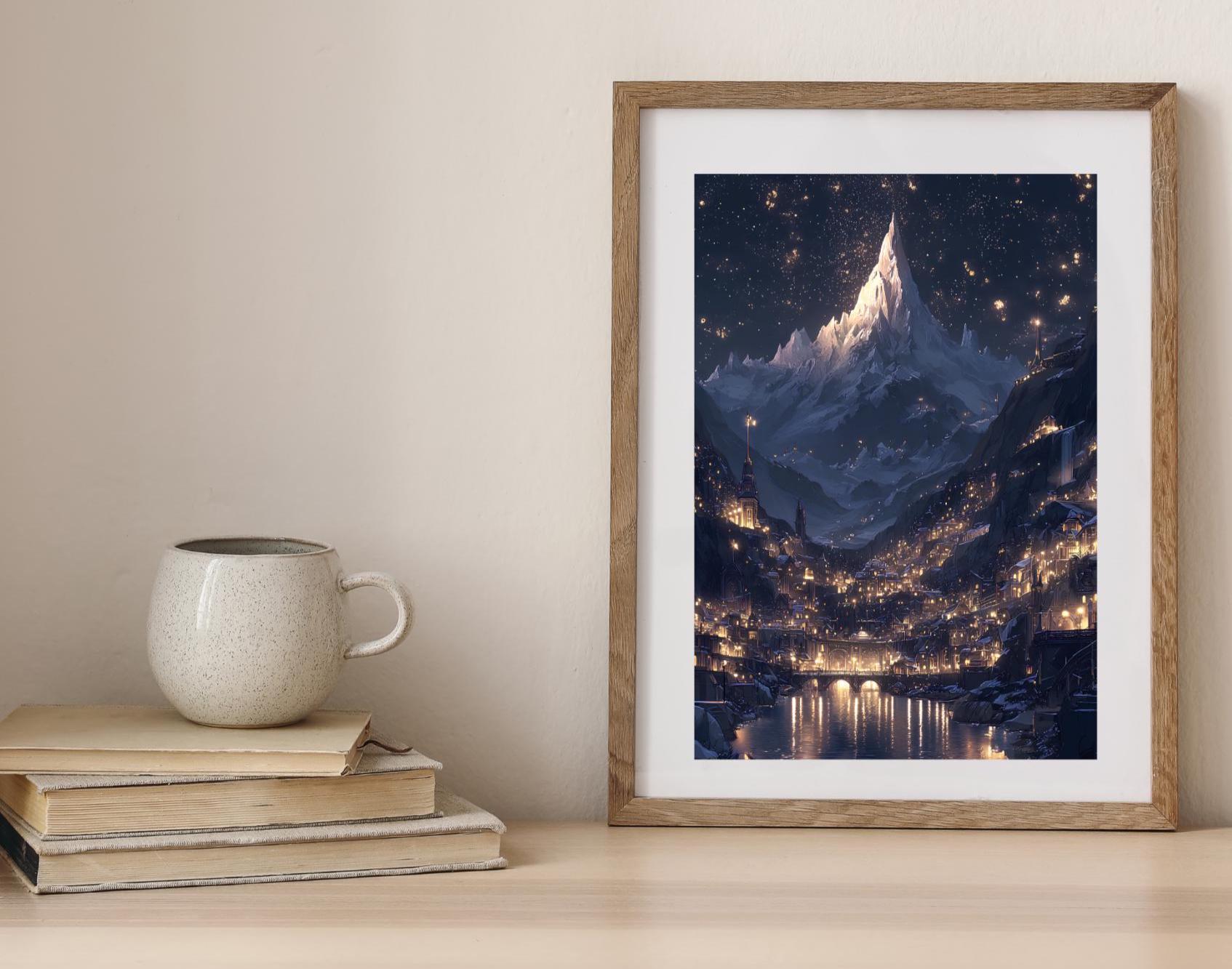 Acotar Velaris Ramiel Poster Print, Fantasy Picture Download, Bookish ...