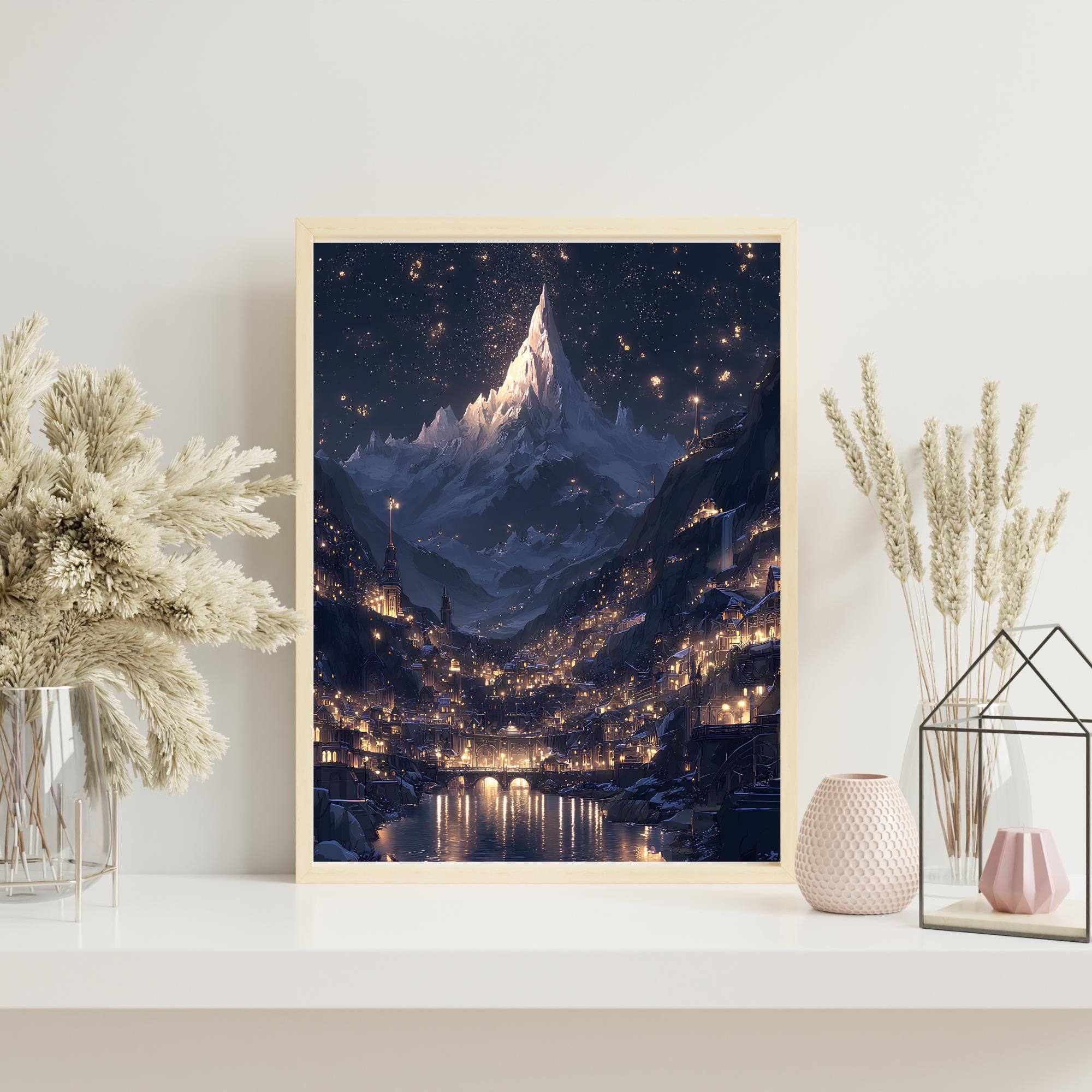 Acotar Velaris Ramiel Poster Print, Fantasy Picture Download, Bookish ...