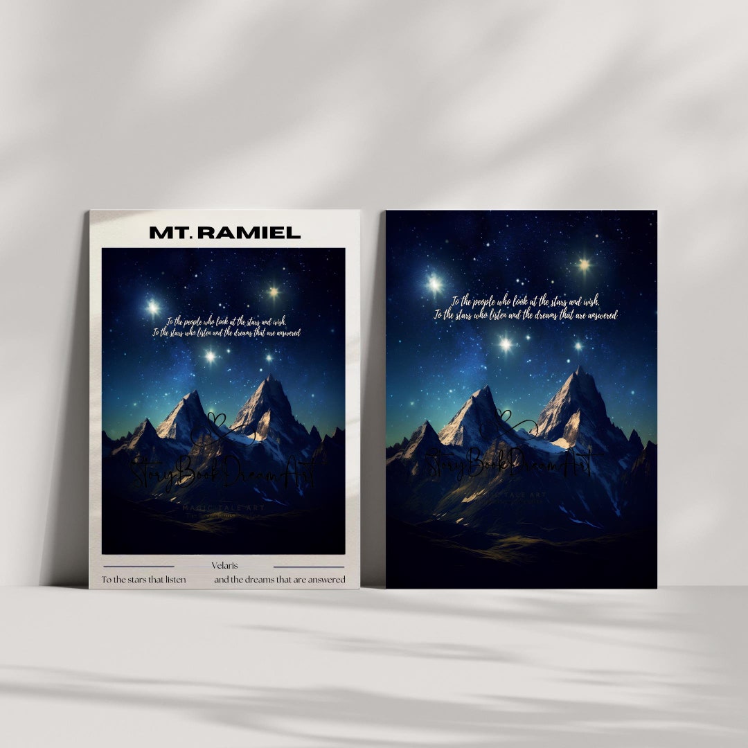 Velaris Ramiel Print: Night Court, Booktok Wall Art (digital Download ...
