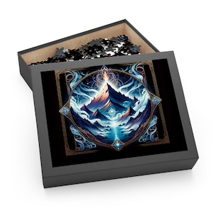 ACOTAR Velaris Cityscape Jigsaw Puzzle: Night Court Ramiel Gift