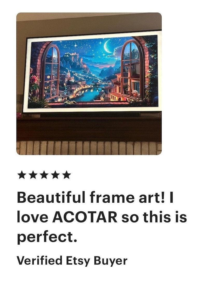 Velaris Night Court Frame TV Art: ACOTAR Inspired (digital Download) - Etsy