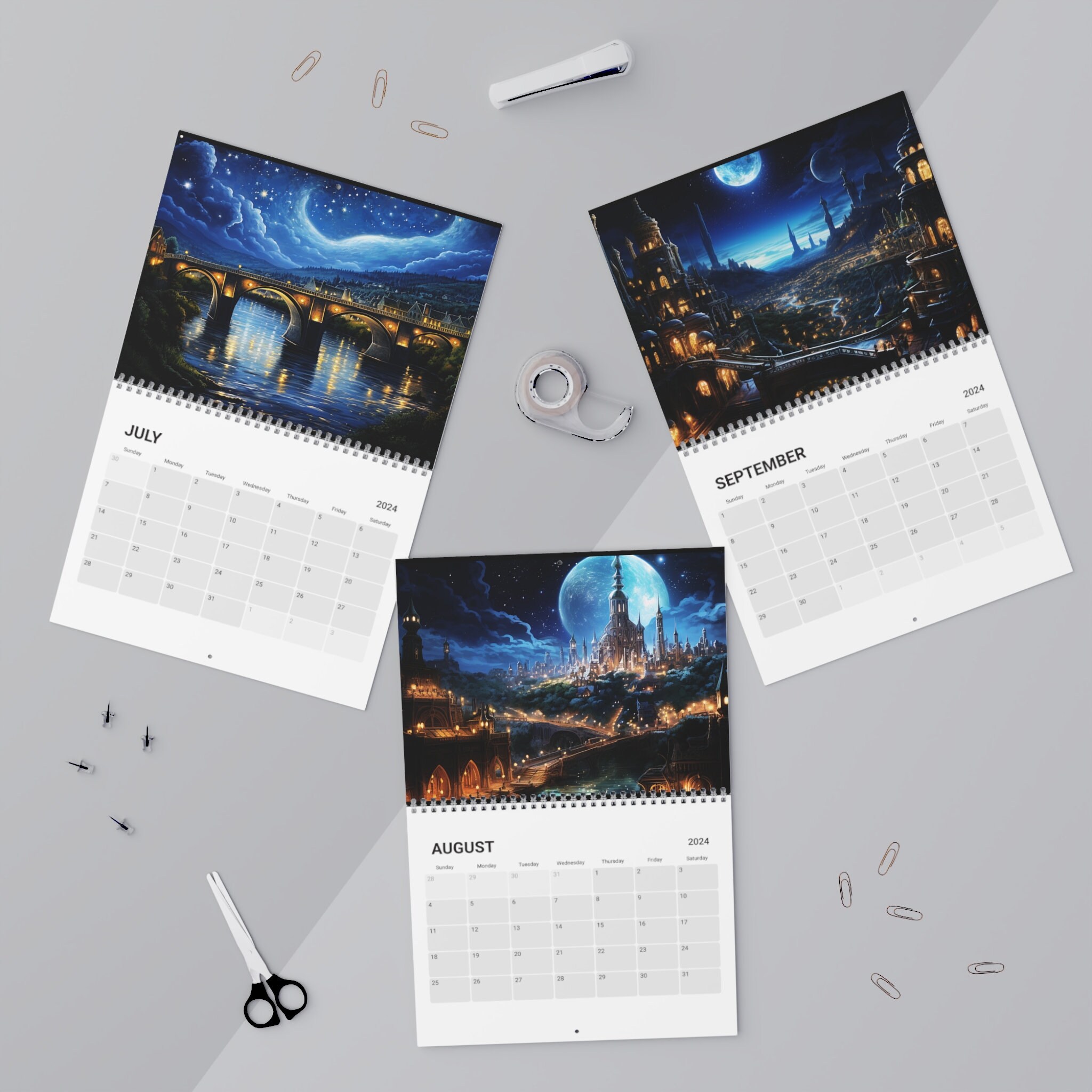Old Thorns Christmas 2024 Calendar Caryn Merridie