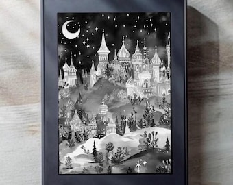 ACOTAR Velaris Night Court Kindle Cover: City of Starlight (Digital Download)