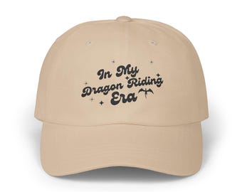 Fourth Wing Embroidered Hat: Dragon Rider Bookish Gift
